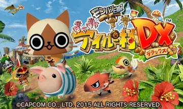 MonHun Nikki - Poka Poka Ailu Mura DX (Japan) screen shot title